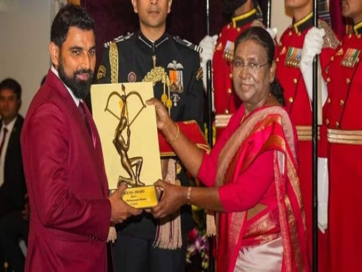 Mohammad shami Arjun award